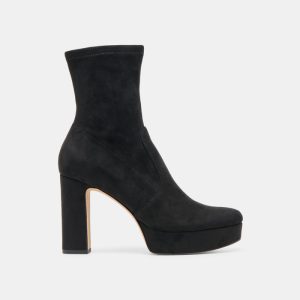 Chasly Boots Onyx Stella Suede