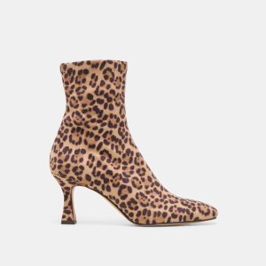 Glamor Boots Dk Leopard Stella Suede