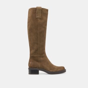 Glory H2O Boots Olive Suede