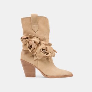 Jakel Boots Camel Suede