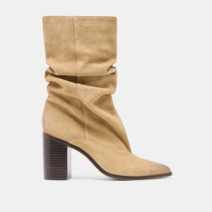 Talina Boots Dk Taupe Suede