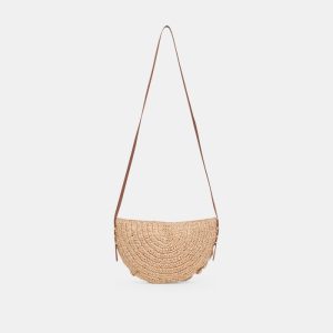 Atrani Crossbody Natural Raffia