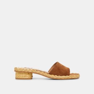 Dixi Sandals Lt Natural Cross Hatch Raffia