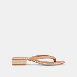Barty Sandals Light Tan Leather