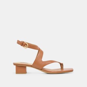 Kameo Heels Saddle Leather