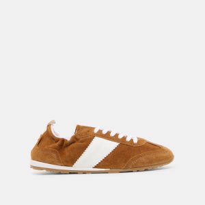 Shyla Sneakers Cognac Suede